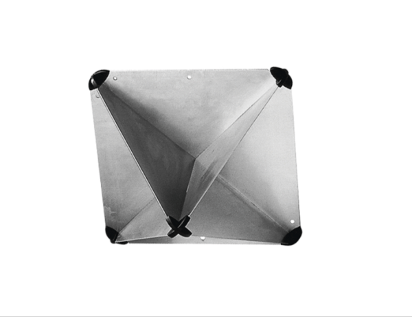 Refletor de radar octaédrico alumínio