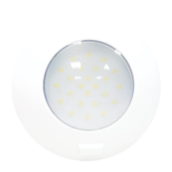 Luz LED branca com interruptor