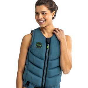 Colete Fragment Vest Women Denim Blue