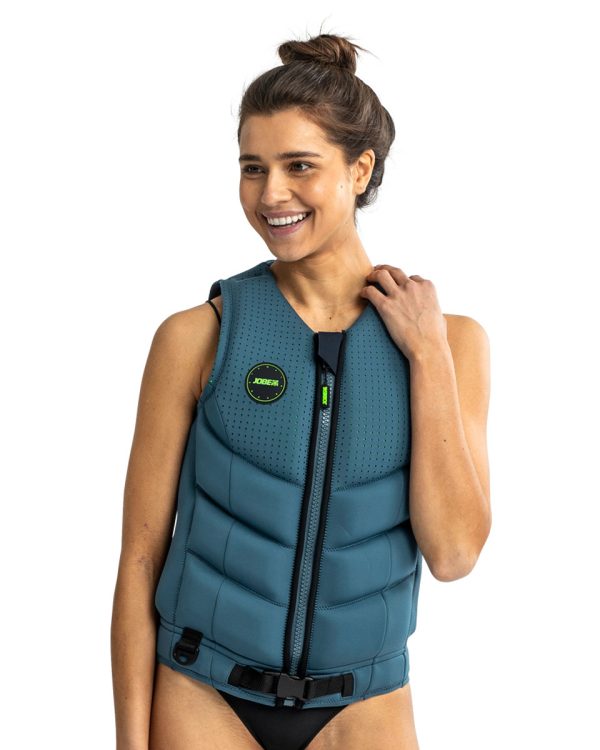 Colete Fragment Vest Women Denim Blue