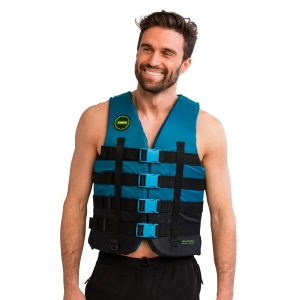 Colete Nylon 4-Buckle Vest Teal