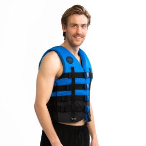 Colete Nylon 4-Buckle Vest Blue