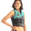 Colete Nylon Vest Women Vintage Teal